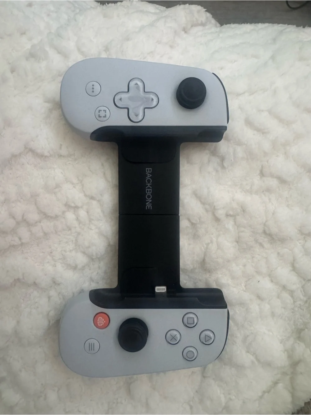 Mobile Gaming Controller - White and Black